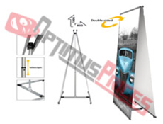 L- Banner Display Sella de 800 x 1800 mm