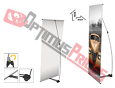 L- Banner Display Mestanza de 600 x 1600 mm