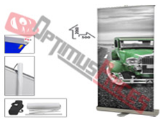 Roll up Banner Display Alzira de 500 x 2060 mm