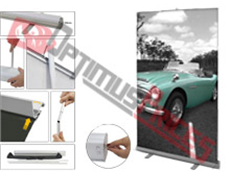 Roll up Banner Display Navia de 1500 x 2060 mm