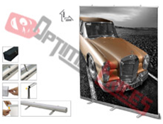 Roll up Banner Display Alpes de 2200 x 2060 mm