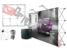 Photocall Estructura plegable Pop up Display Cangas 4x3 de 3050 x 2295 mm